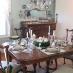 Dining Room Set For The Holidays