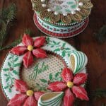 3-D Christmas Cookie Boxes