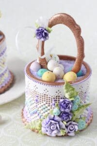 Easter Basket Style 2 - 3-D Cookies Gallery