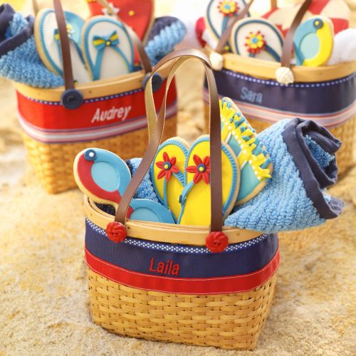 Cookie Swap Beach Totes - 2-D Cookies Gallery