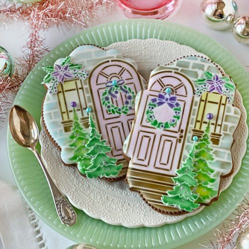 From Our Home to Yours - No Messages - Stenciled Cookies Gallery