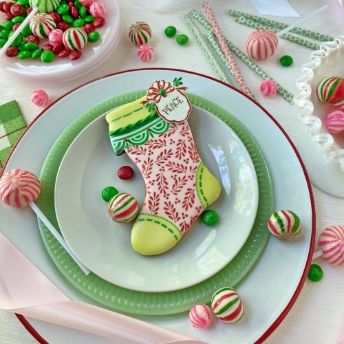 2-D Stocking with Message As Applique - Shop - Kits