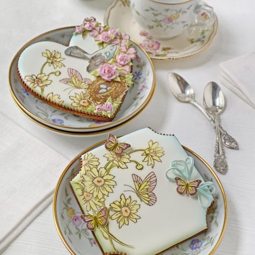 Both Bird and Butterfly Brighter - 2-D Cookies Gallery