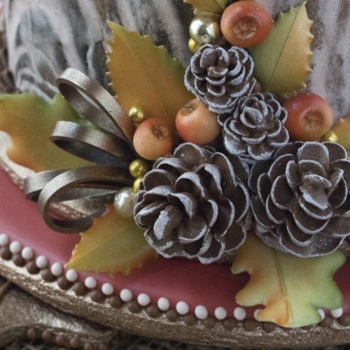 Woodland Box - Base Detail Closer - 3-D Cookies Gallery