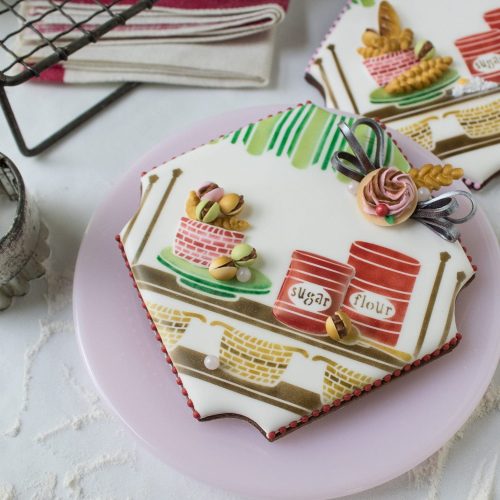 Live Sweetly - No Message 2 - Stenciled Cookies Gallery