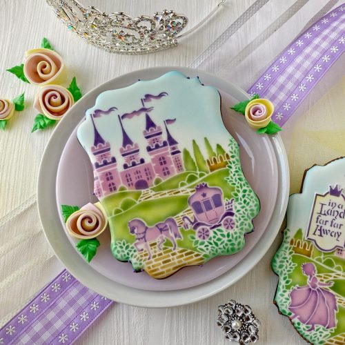 Fairest of Them All - Horse and Carriage Cookie - Stenciled Cookie Gallery