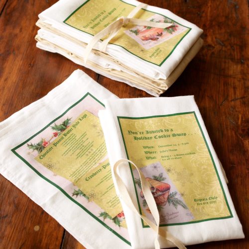 Deck the Halls - Towel Invitation