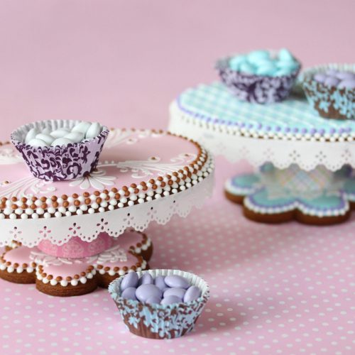 Dual Cake Stands Retouched - Gallery - 3-D Cookies