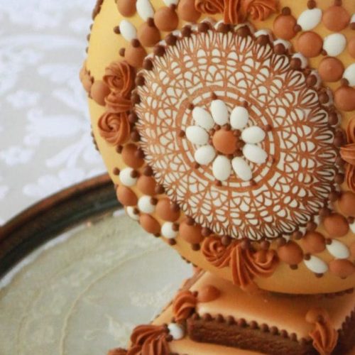 Gold Perfume Bottle Sliver - Gallery - 3-D Cookies