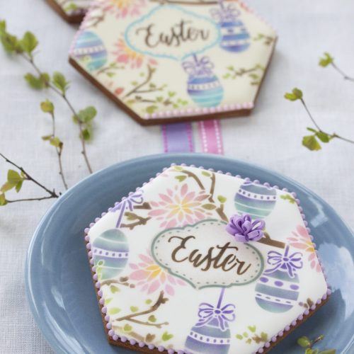 Easter Whimsy - Vertical - Stenciled Cookies Gallery