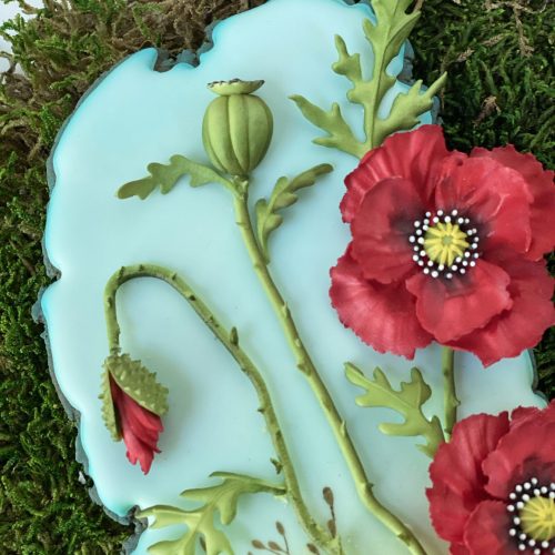 Poppy Cookie - Another Super Close - 2-D Cookies Gallery