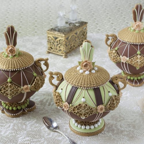 Sugar Bowls - Trio 2 - 3-D Cookies Gallery