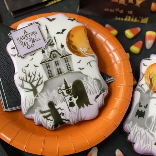 A Haunting We Will Go - Better Opener - Stenciled Cookies Gallery