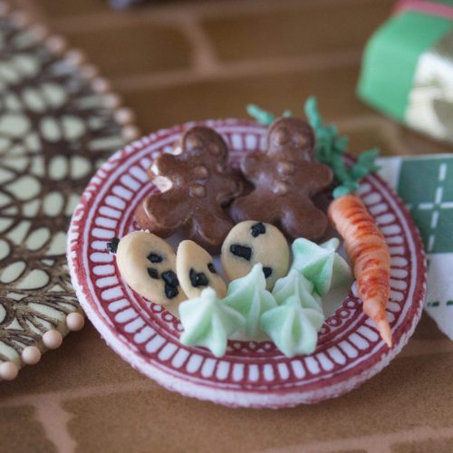 Santa's Plate of Food - 3-D Cookies Gallery
