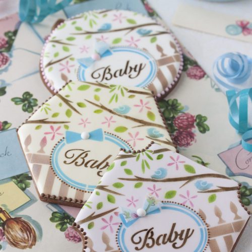 Baby - Vertical 2 - Stenciled Cookies Gallery