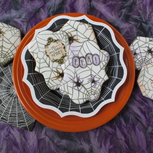 Along Came a Spider - Opener - Stenciled Cookies Gallery