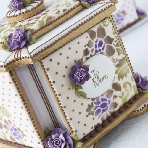 Mothers Day Boxes Tan Close - Gallery - 3-D Cookies