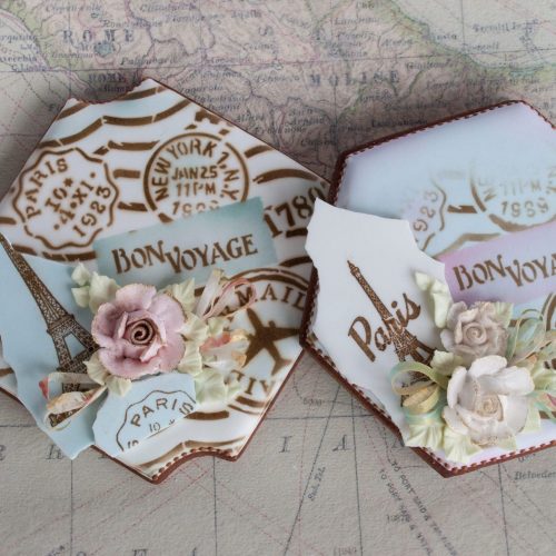Vintage Bon Voyage - Opener Duo Lighter - Stenciled Cookies Gallery