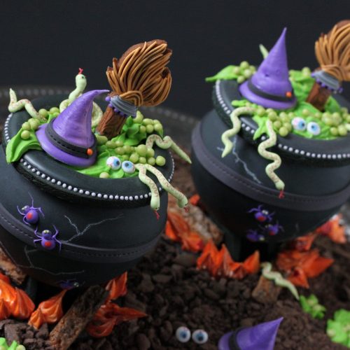Cookie Cauldrons - Horizontal Duo - 3-D Cookies Gallery