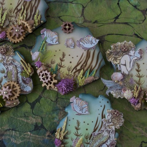 Underwater Ephemera - Opener 2 - Stenciled Cookies Gallery