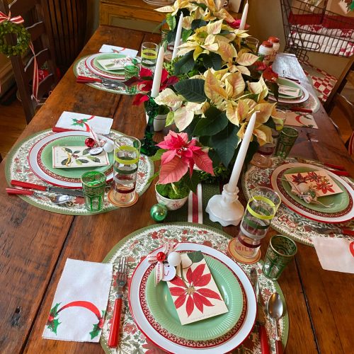 Christmas 2023 Tablescape - Amped Up Long View - Gallery - Parties