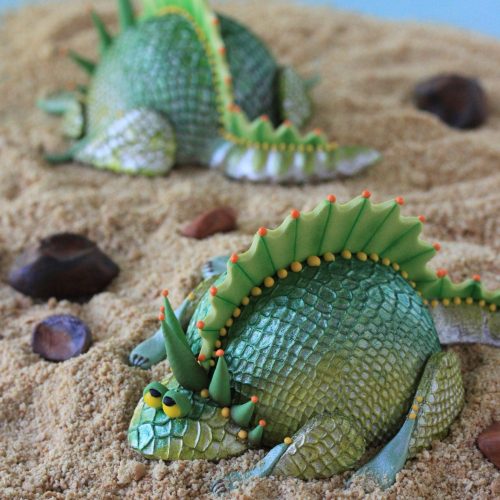 Cookie Lizards - 3-D Cookies Gallery