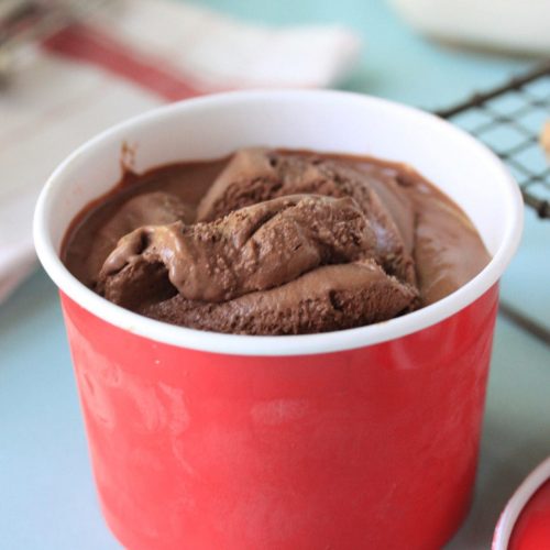 Super Chocolate-Rosemary Ice Cream