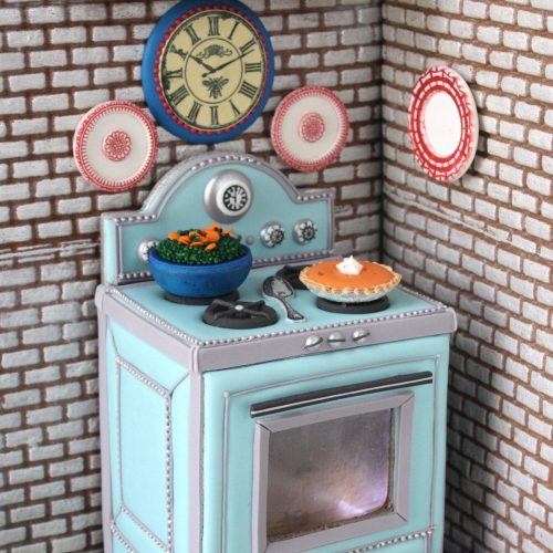 Oven with Hood 1 - Gallery - 3-D Cookies