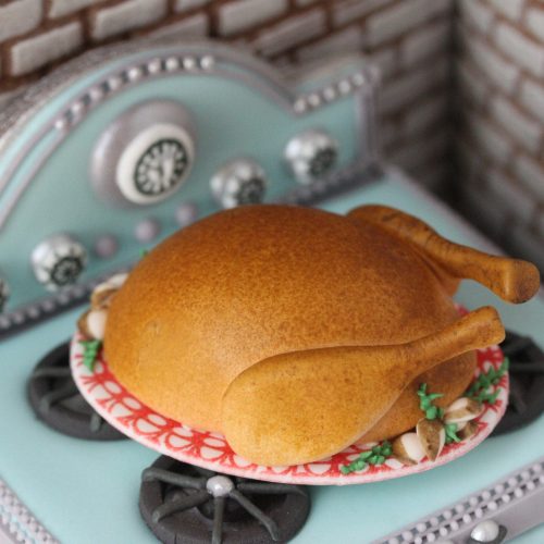 Turkey on Oven Very Close - Gallery - 3-D Cookies