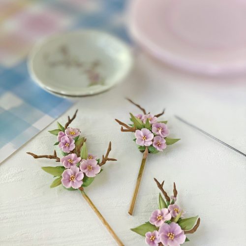Simple Sakura Pops - 3-D Cookies Gallery