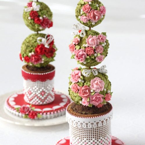 Valentine's Day Topiaries - 3-D Cookies Gallery