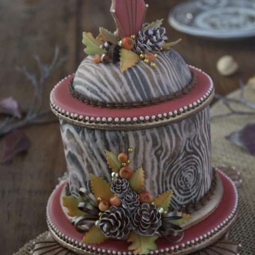 Woodland Box - Closed Box - 3-D Cookies Gallery