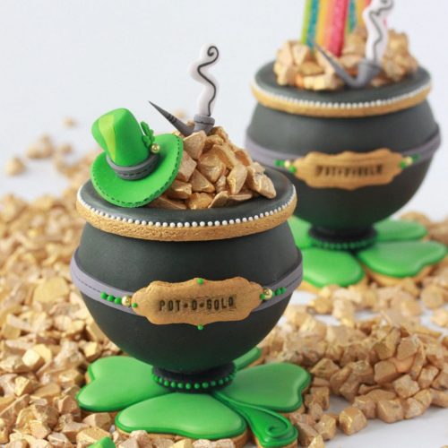 Pot of Gold Cookies Vertical - 3-D Cookies Gallery
