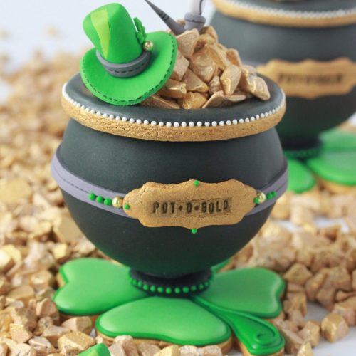 Pot of Gold Closeup - 3-D Cookies Gallery