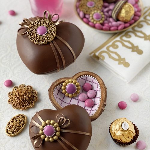 Heart Boxes for Cake International - Open - 3-D Cookies Gallery