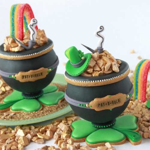 Pot of Gold Cookies Horizontal - 3-D Cookies Gallery