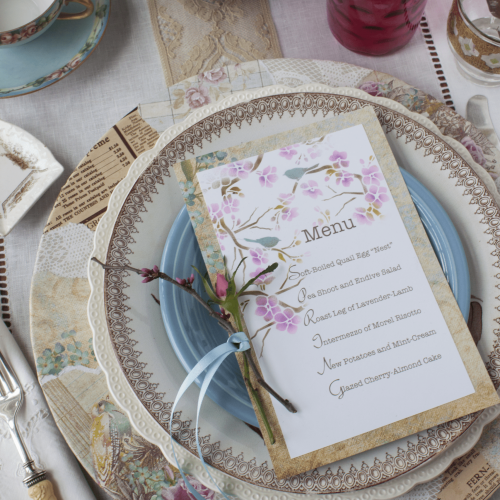 Spring Place Setting - Girl - Further Away