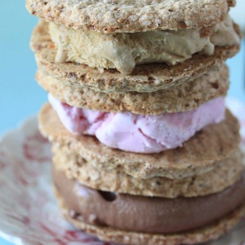 Dacquoise and Ice Cream Sandwiches - Other Sweets