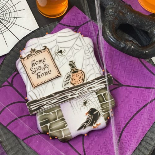 Home Spooky Home - Message 2 - Stenciled Cookies Gallery