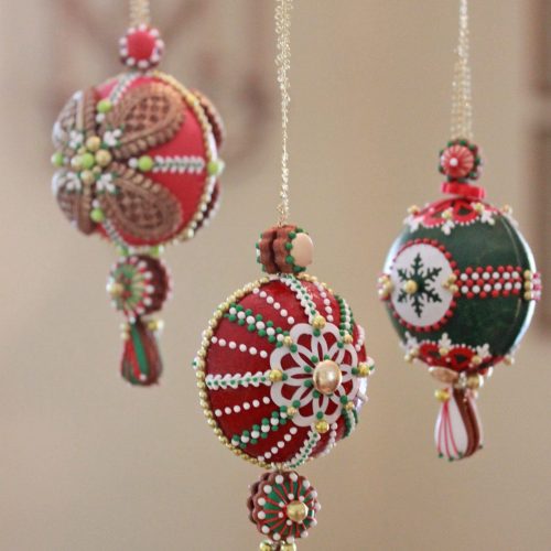 Early Ornaments Vertical 1 - Gallery - 3-D Cookies