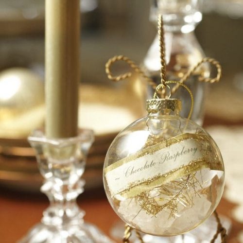 Christmas Ornament Place Card - High Res