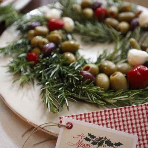 Green Christmas - Rosemary Wreath Side View - Greg Rannells