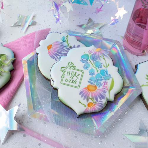 Magic Wishes - Opener - Stenciled Cookies Gallery
