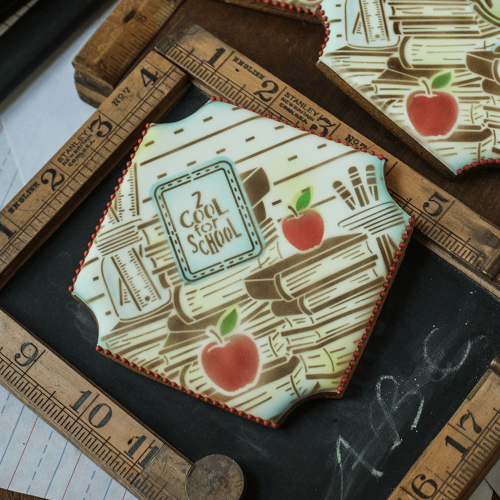 School Rules - Message 1 - Stenciled Cookies Gallery