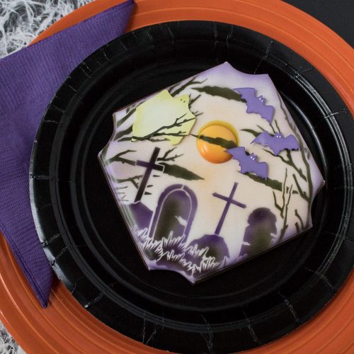 Boo to You - Single No Message - Stenciled Cookies Gallery