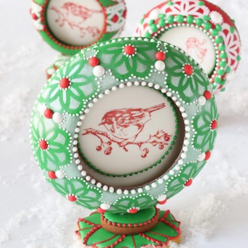 Fancy Snow Globes Vertical V2 - Gallery - 3-D Cookies