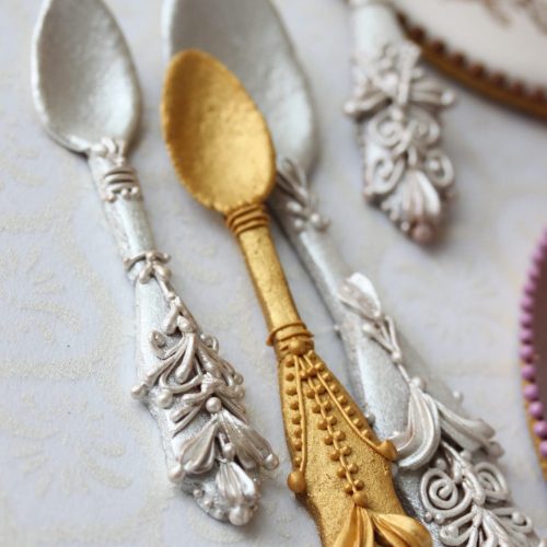 Teaspoons Close - 3-D Cookies Gallery