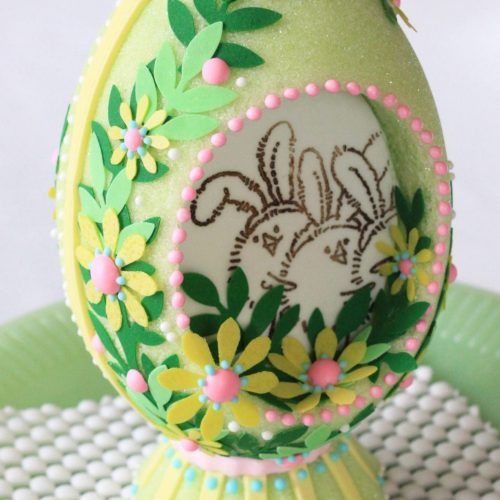 Whimsical Egg Closeup One Cropped - Other Sweets