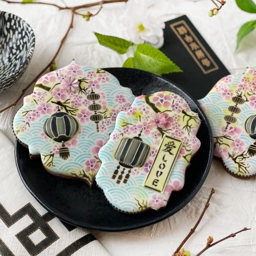 Chinese New Year - Message of Love- Stenciled Cookies Gallery