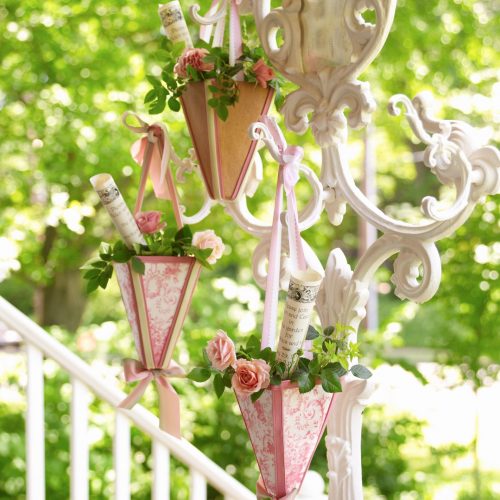 Garden Party - May Day Basket Invitations